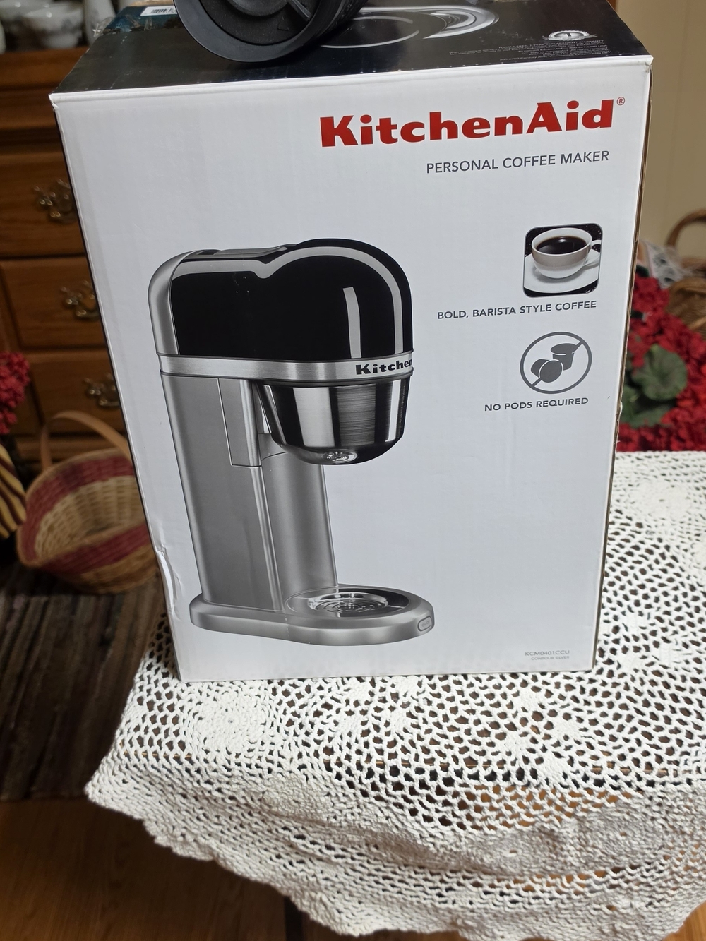 KitchenAid Silver Personal Coffee Maker - Silver